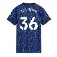 Arsenal Martin Zubimendi #36 Vonkajší Ženy futbalový dres 2025-26 Krátky Rukáv